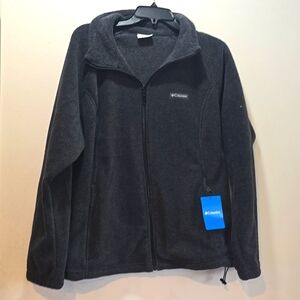 Columbia - Woman's Charcoal Zip-Up Fleece - 2X - NWT